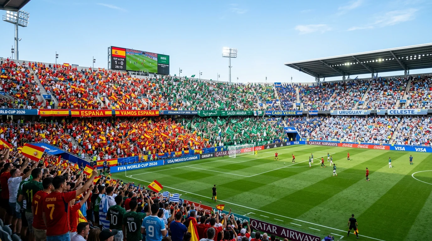 Analyse du Groupe H de la Coupe du Monde 2026 avec l'Espagne, le Cap-Vert, l'Arabie saoudite et l'Uruguay