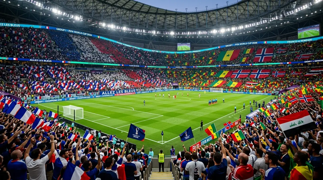 Analyse du Groupe I de la Coupe du Monde 2026 avec la France, le Sénégal, la Norvège et l'Irak