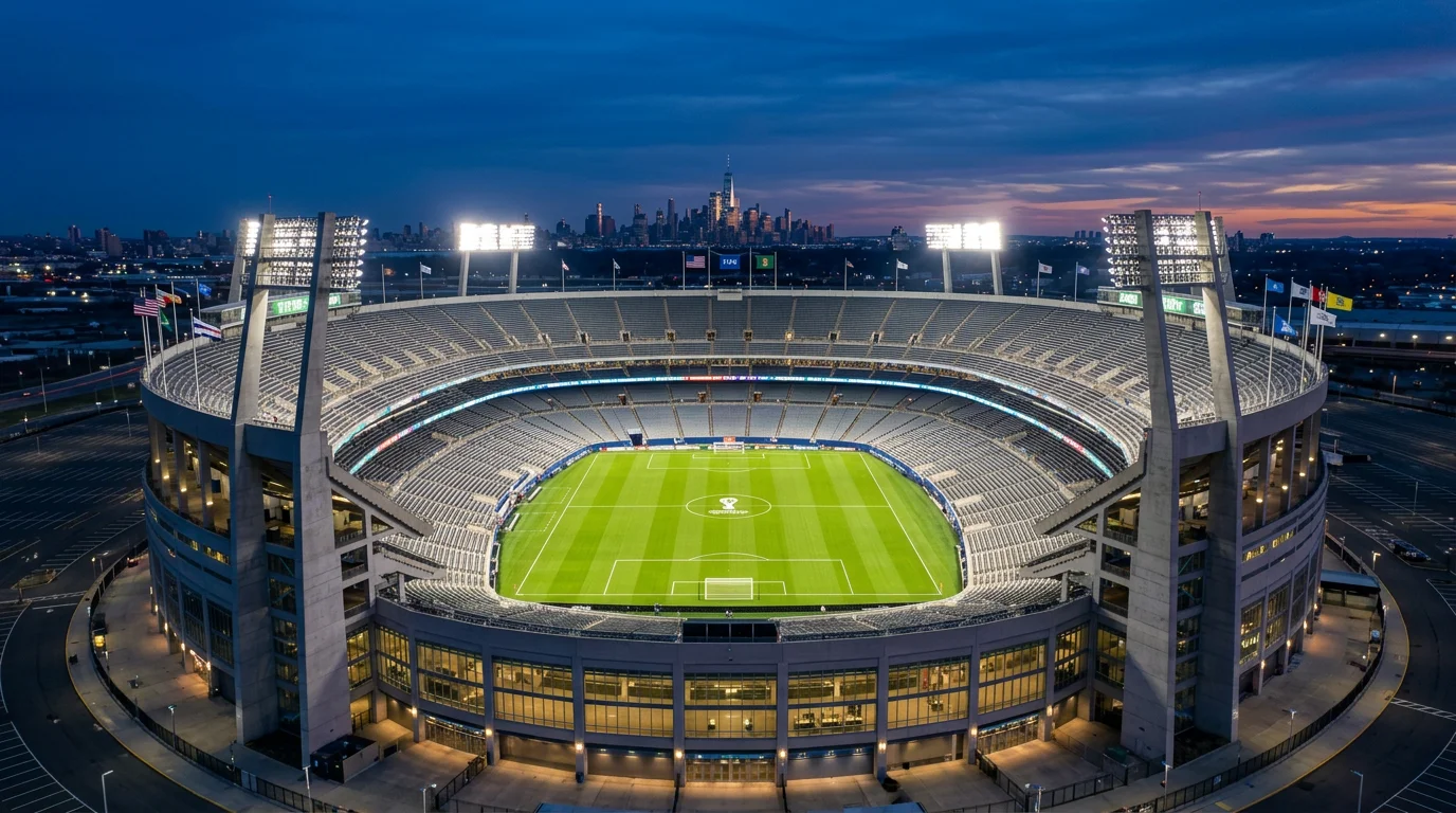 MetLife Stadium à East Rutherford, stade de la finale de la Coupe du Monde FIFA 2026